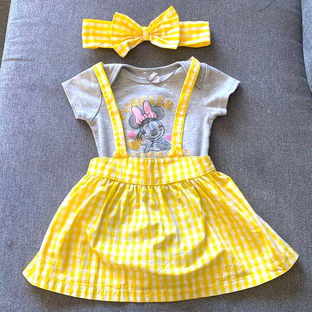 Disney’s Minnie Forever a daddy’s girl 3 piece set